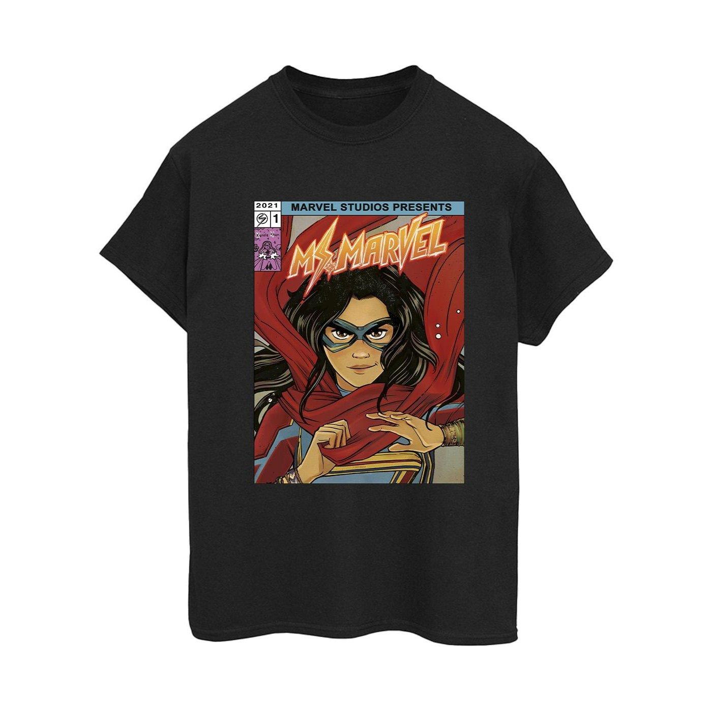 Image of Ms Comic Poster Tshirt Damen Schwarz XXL