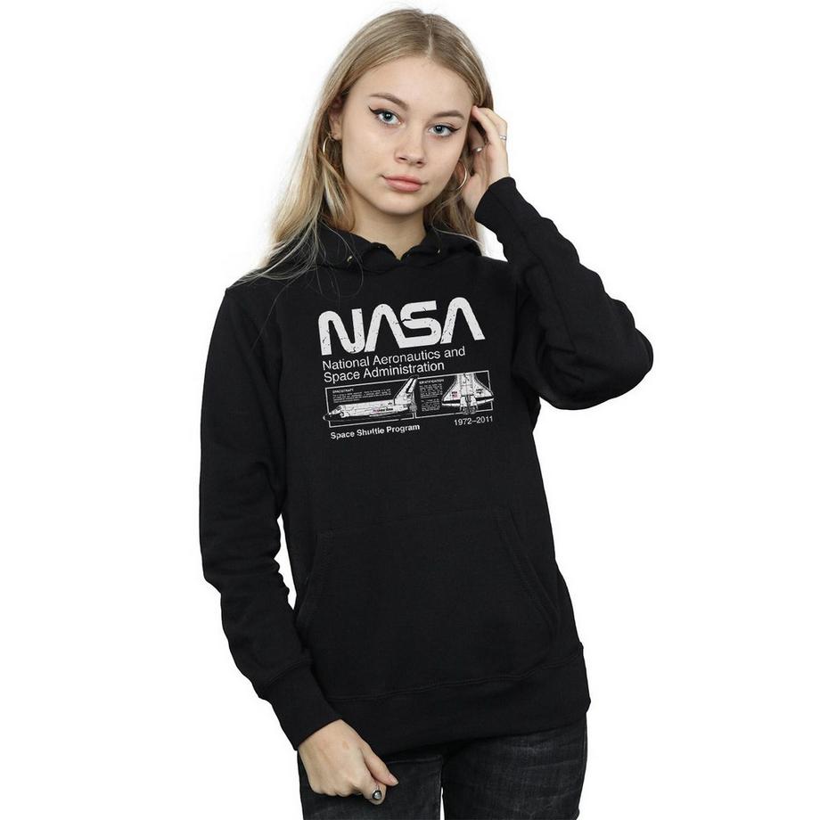 Nasa Space Shuttle Program Sweat à Capuche  