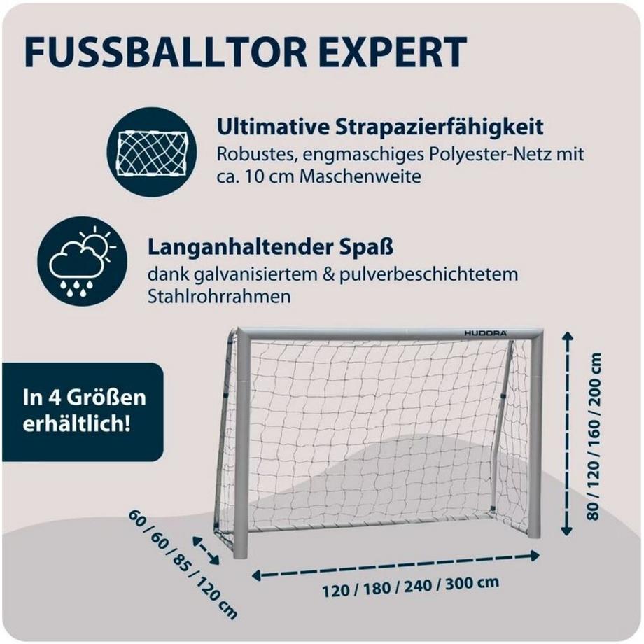 HUDORA  Fussballtor Expert 240 