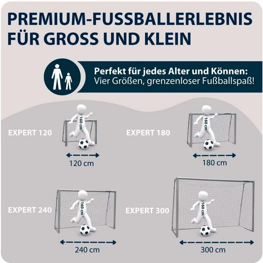 HUDORA  Fussballtor Expert 240 