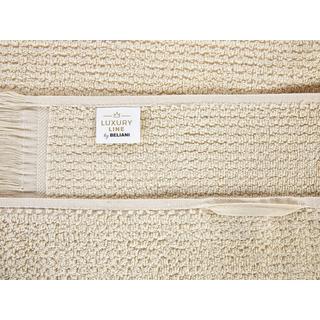 Beliani Lot de 2 serviettes en Coton ATIU  