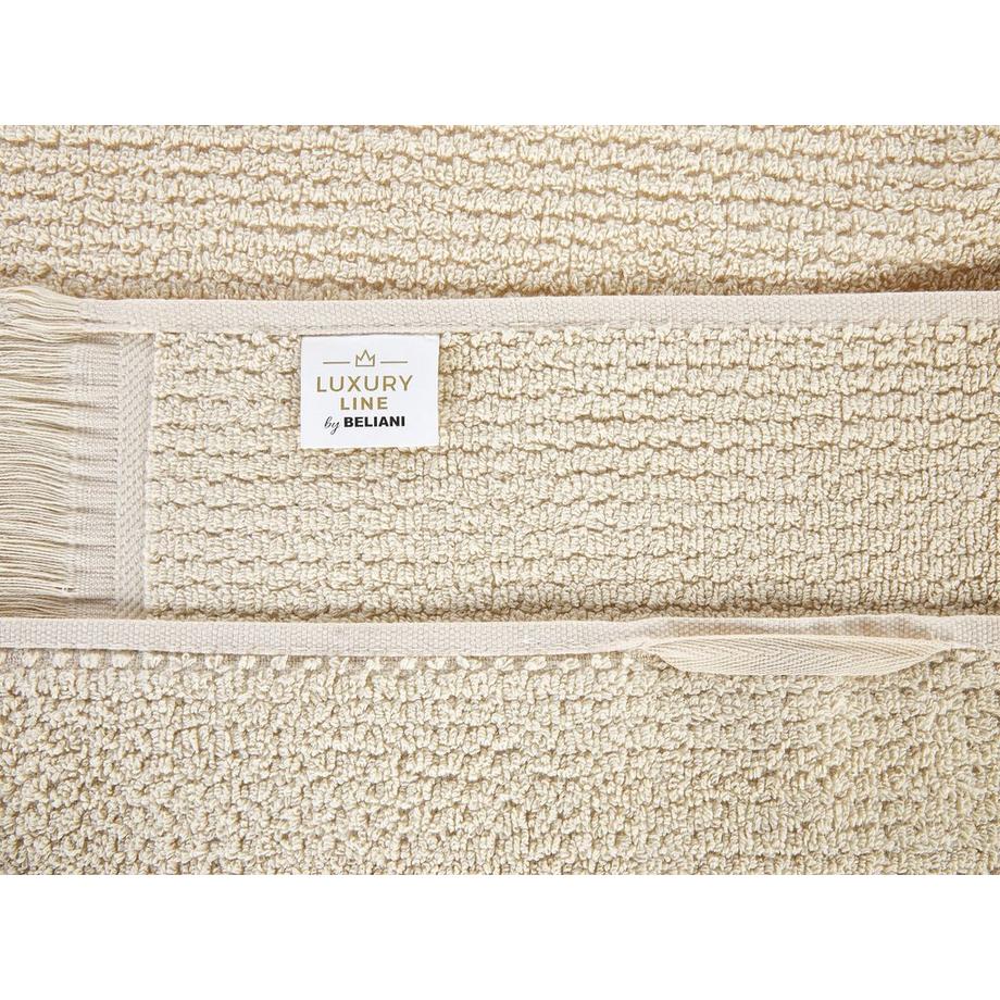 Beliani Handtücher im 2er Set aus Baumwolle ATIU  