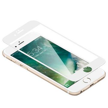 Glas-Folie Apple iPhone 6 / 6S Rand Weiß