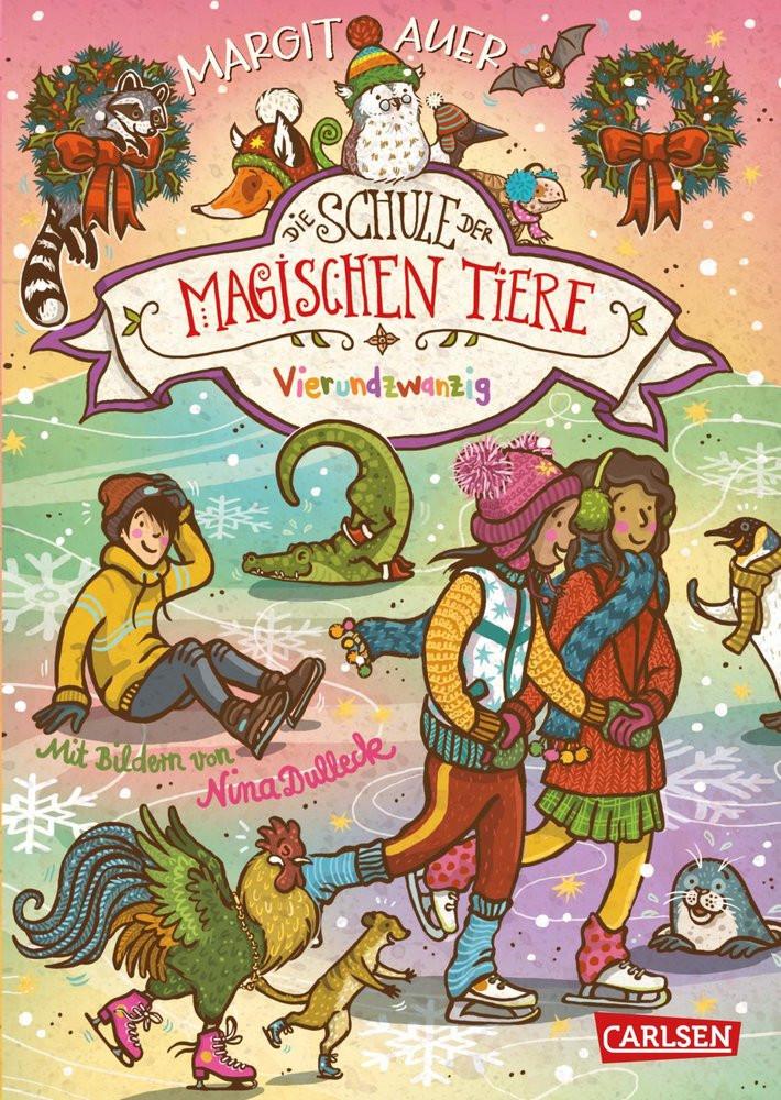 Die Schule der magischen Tiere 15: Vierundzwanzig Auer, Margit; Dulleck, Nina (Illustrationen) Gebundene Ausgabe 