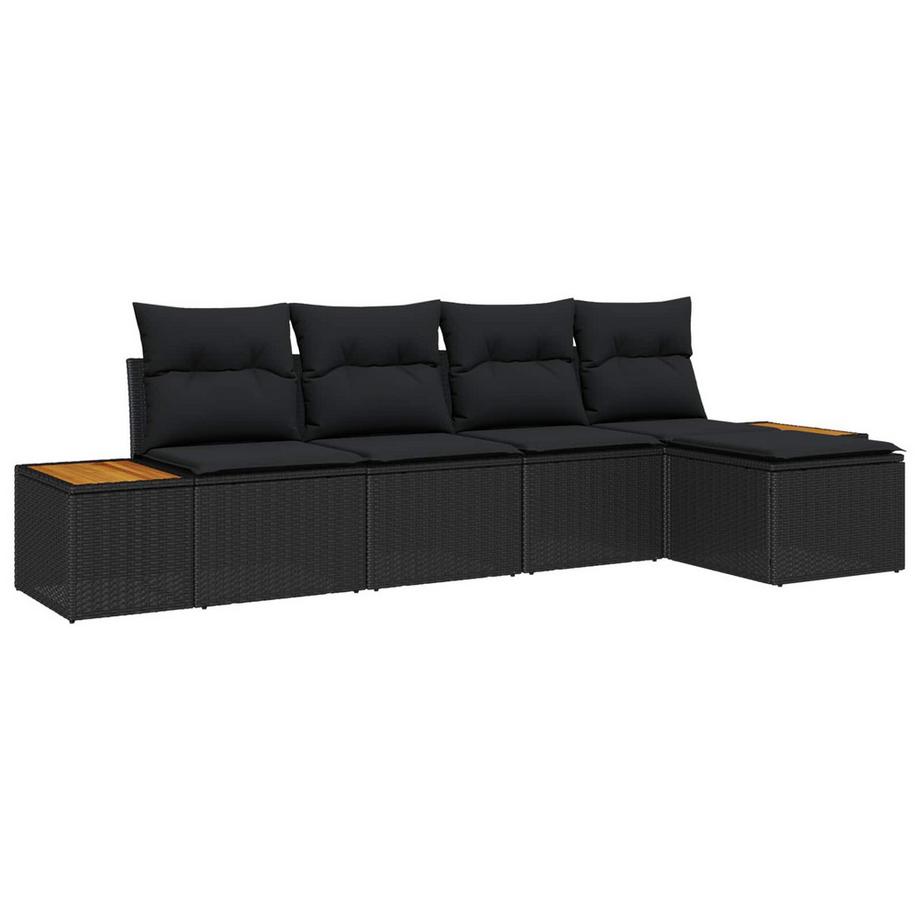 Set Divano da Giardino Polyrattan