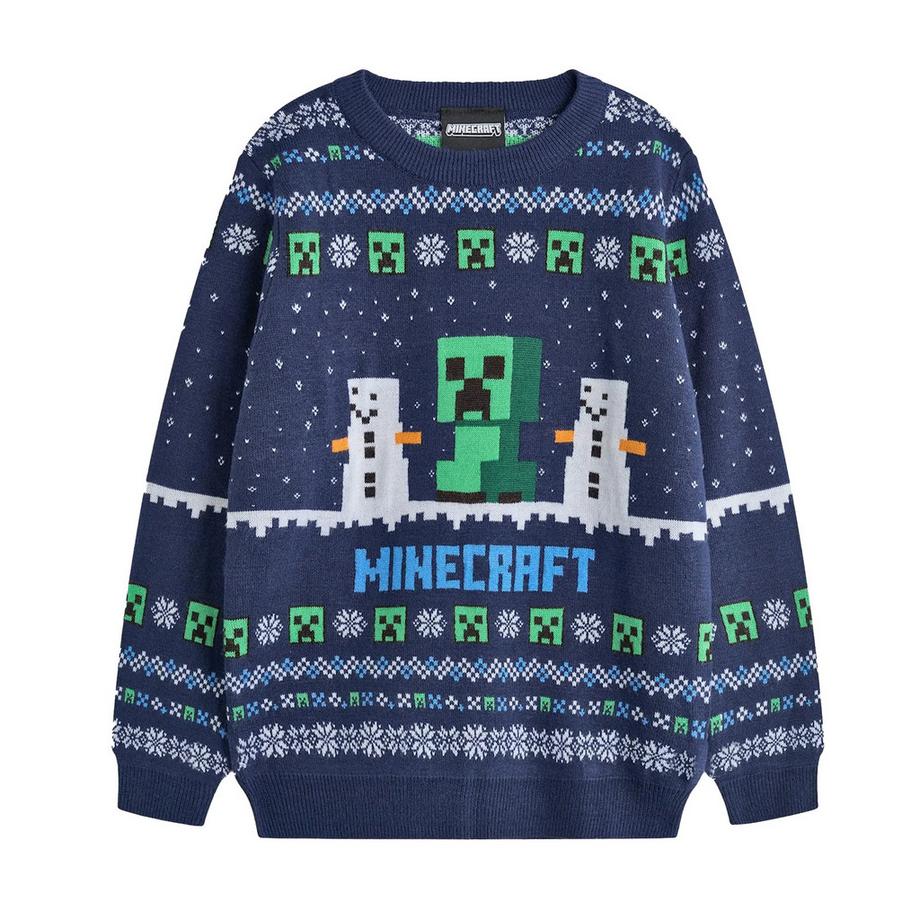 MINECRAFT  Pullover, Weihnachtliches Design 