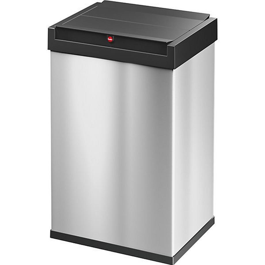 Boîte à déchets à couvercle basculant BIG-BOX SWING, capacité 35 l, collecteur inox.