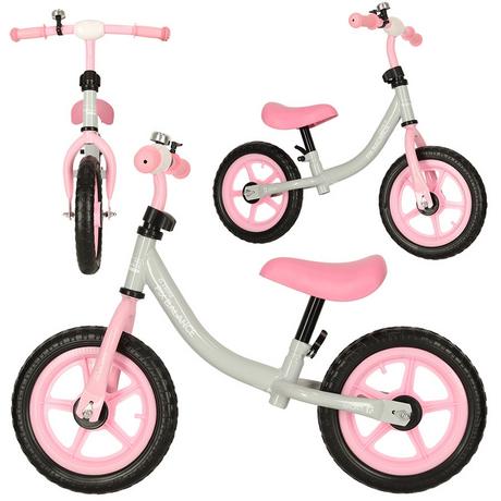 Pricenet  Bicicletta da fondo Trike Fix Balance bianca e rosa 