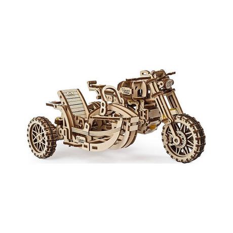 UGEARS  Scrambler UGR-10 mit Beiwagen (380Teile) 