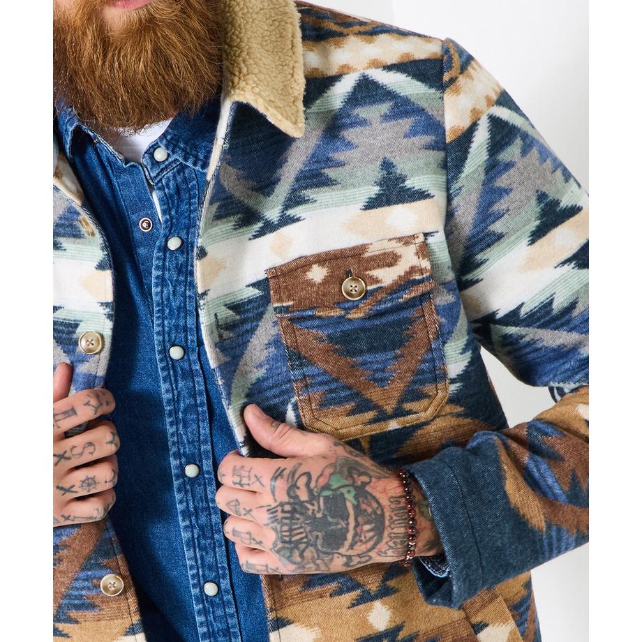 Joe Browns Winter Overshirt Aztekenmuster  