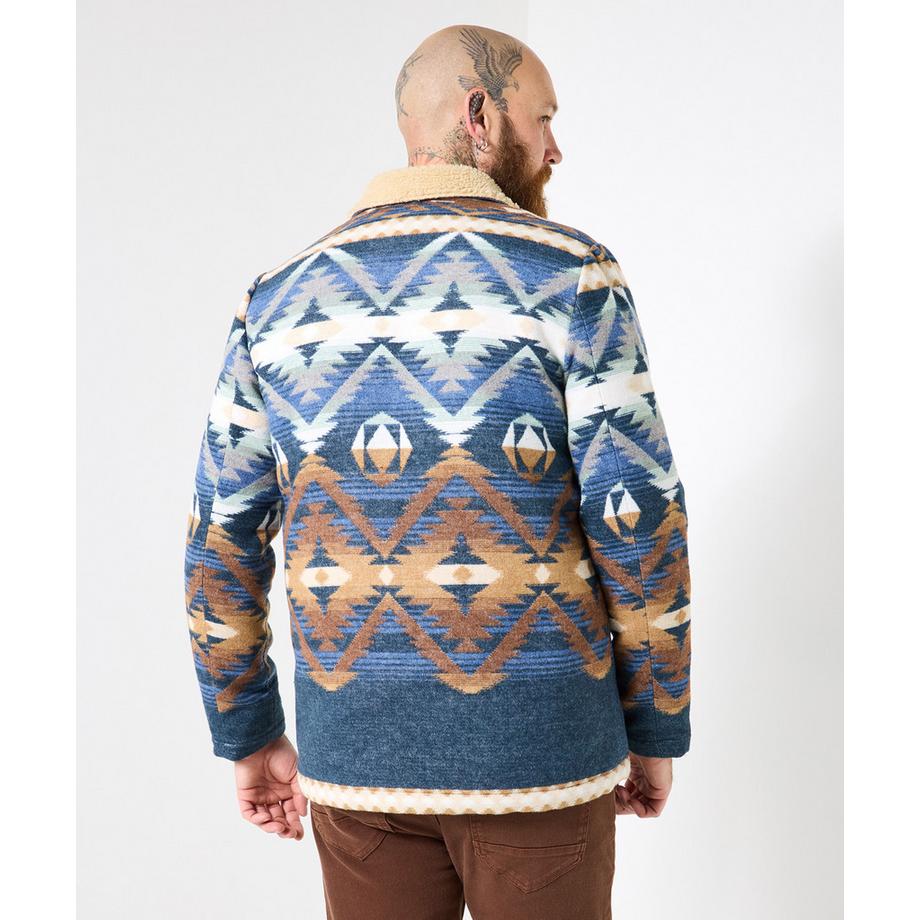 Joe Browns Winter Overshirt Aztekenmuster  