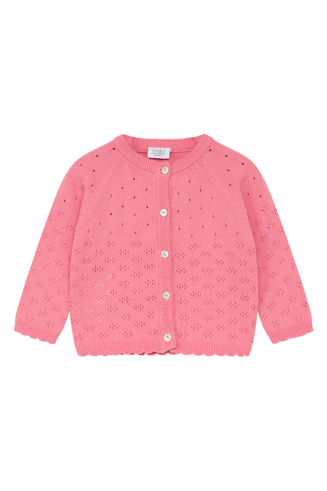Image of Baby Strickjacke Cillja Unisex Rosa 62