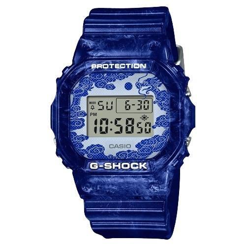 Image of G-shock Dw-5600bwp-2er Limited Subcrew Blue Porcelain Herren ONE SIZE
