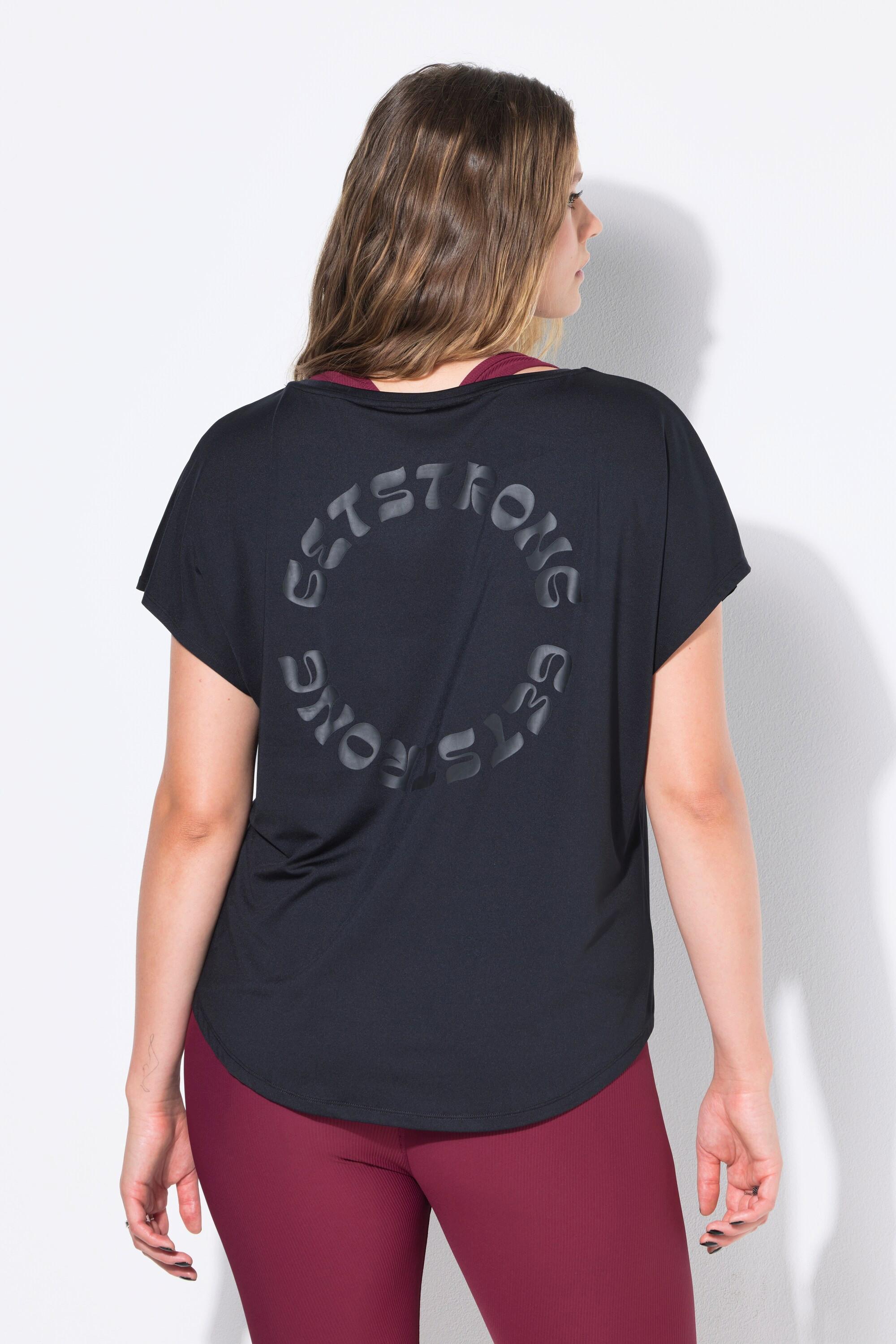 Studio Untold Top sportivo elastico con stampe anteriori e posteriori  