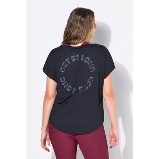 Studio Untold Top sportivo elastico con stampe anteriori e posteriori  