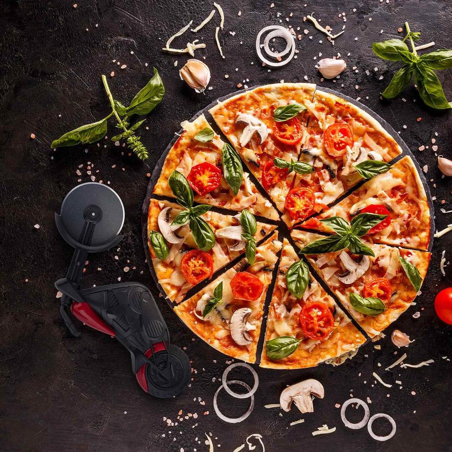 B2X Moto avec coupe-pizza  