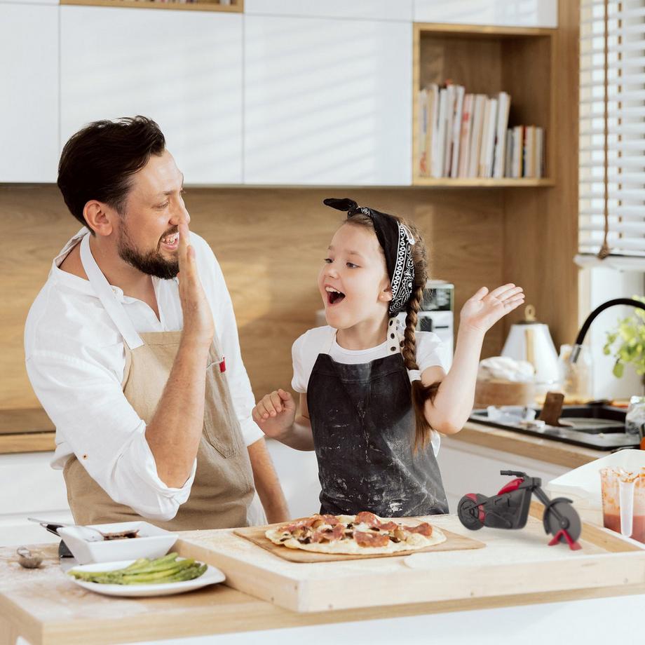 B2X Moto avec coupe-pizza  