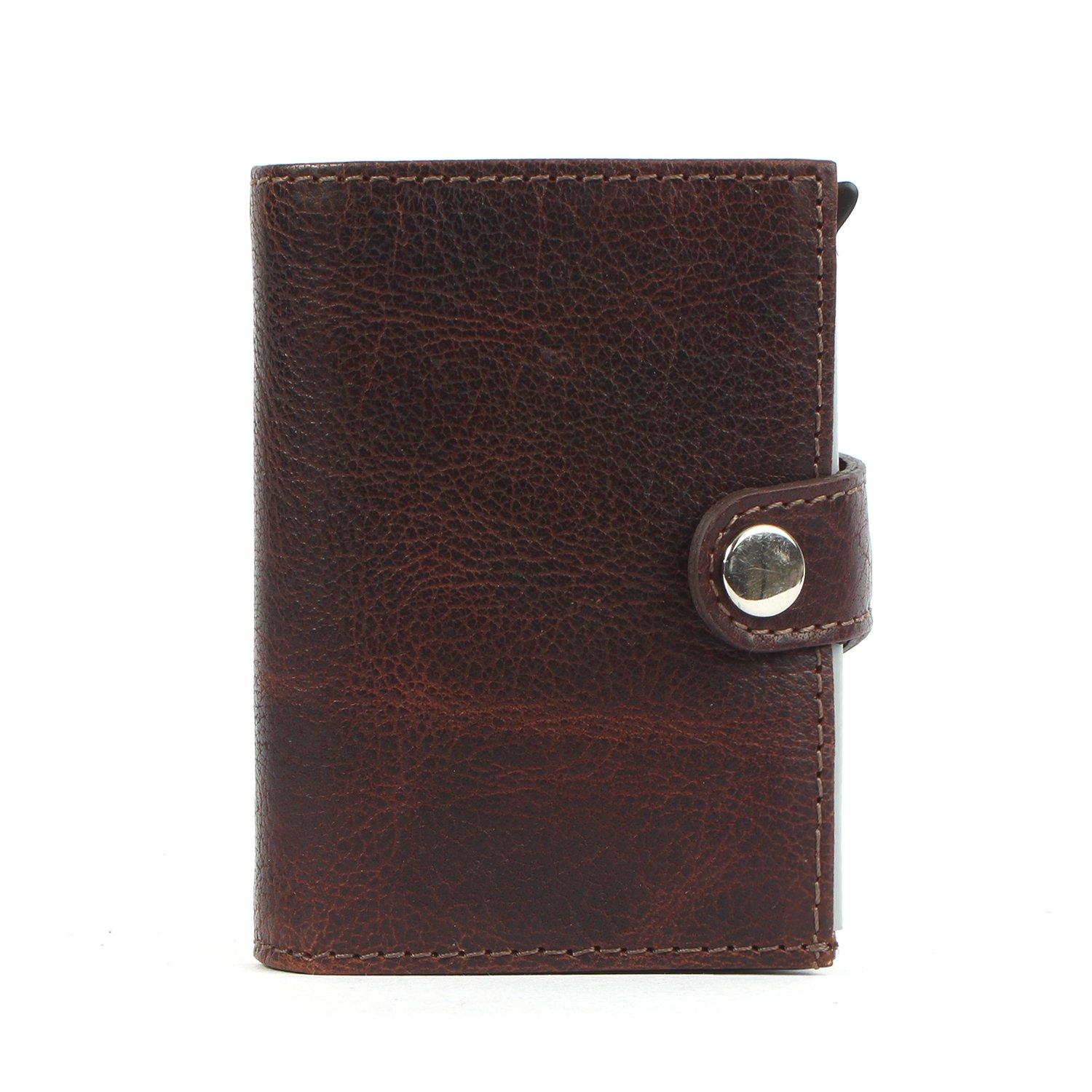 Image of Noonyu Double Leather Brown Herren Braun ONE SIZE