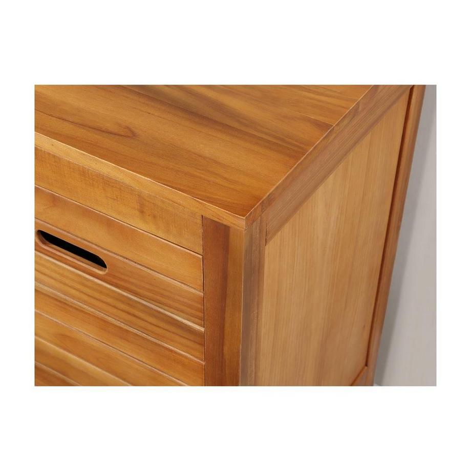 Vente-unique Waschbeckenunterschrank Akazienholz 1PULUKAN  