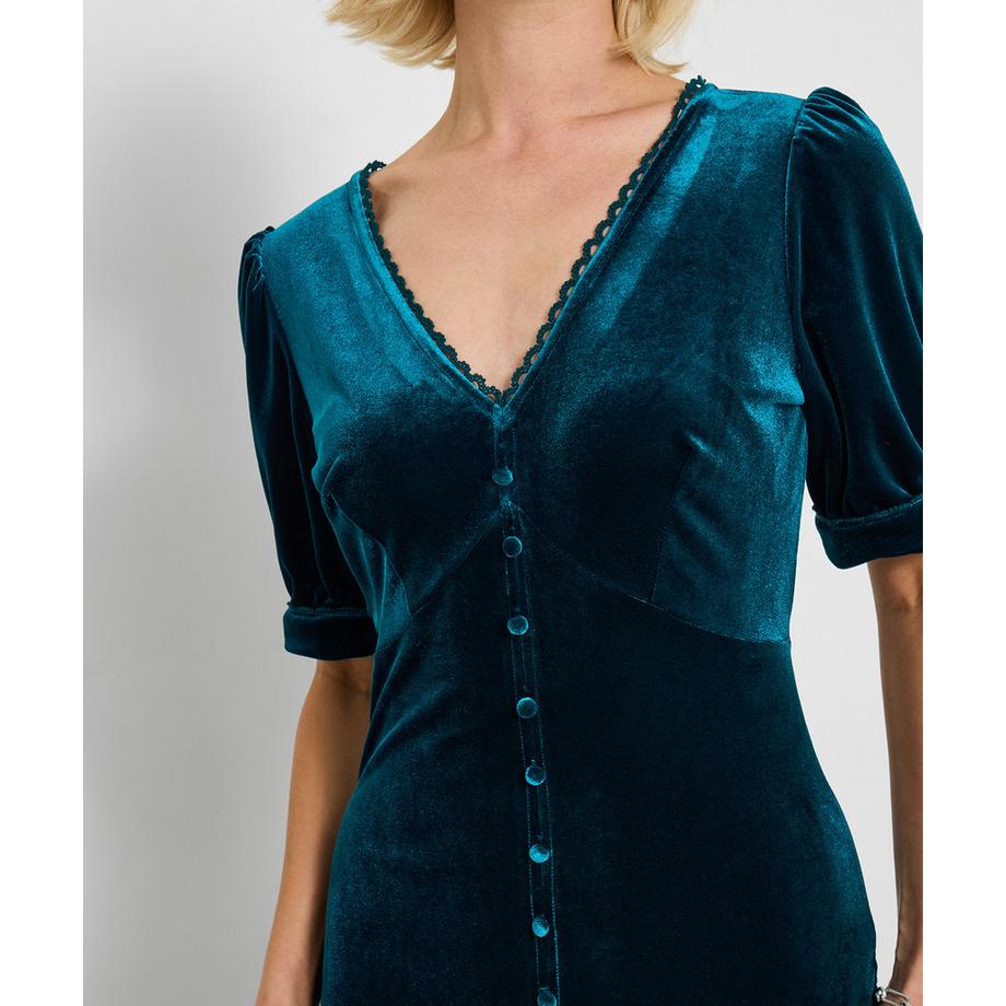 Joe Browns Abito in velluto elasticizzato scollo a V  