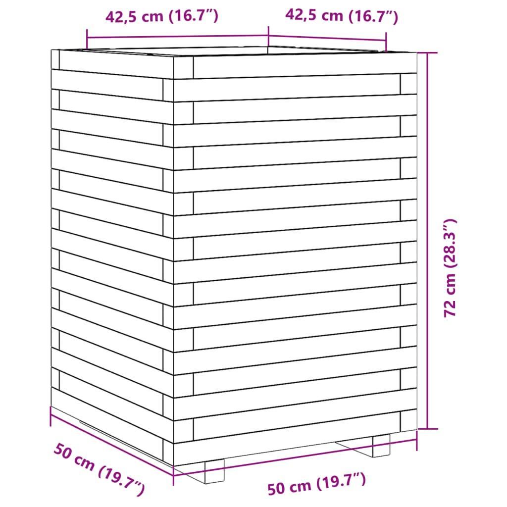 VidaXL Jardinière bois de pin  