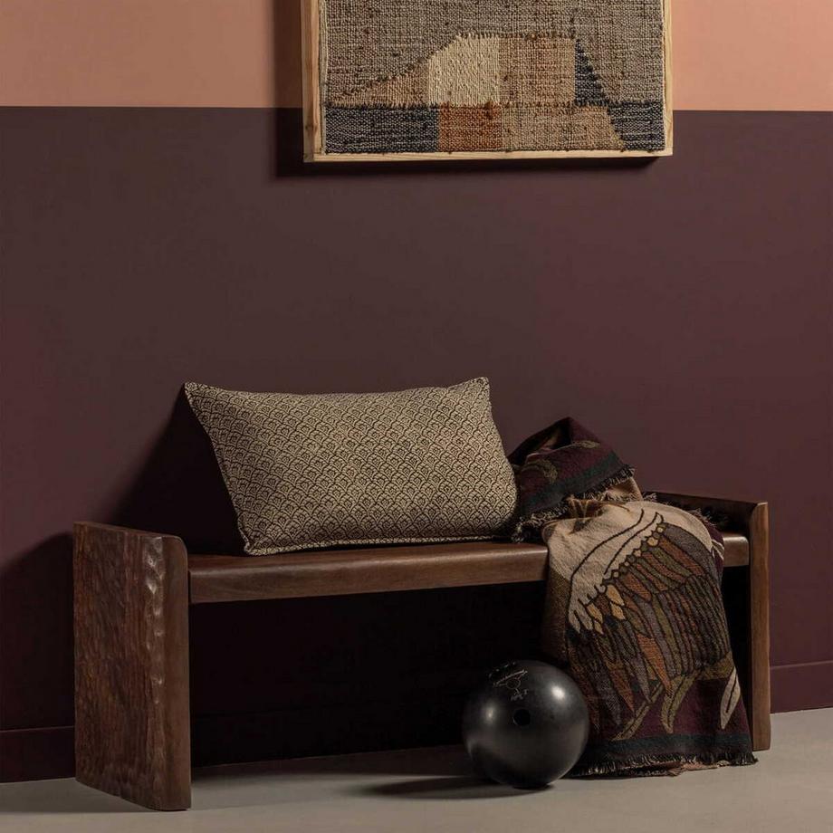 mutoni living Sitzbank Prop warm brown  