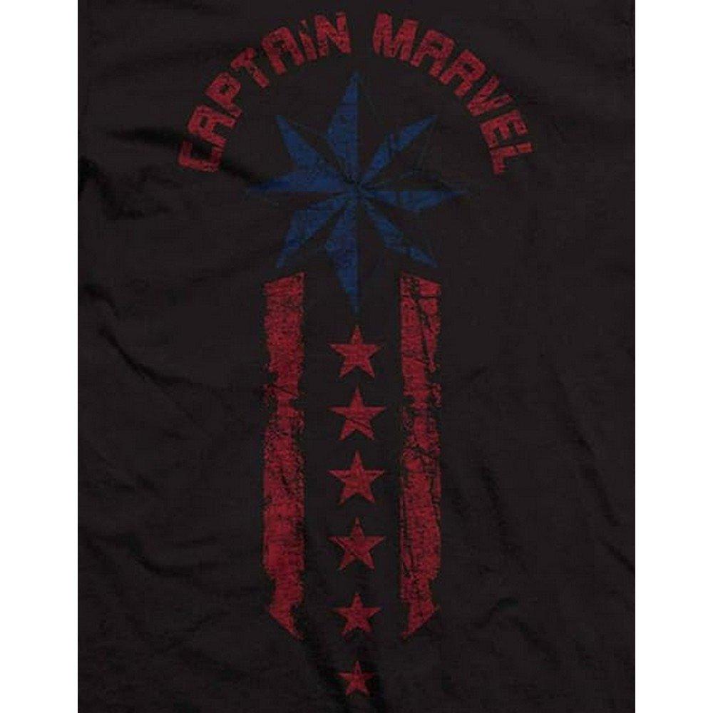 Captain Marvel Stars & Stripes T-Shirt  