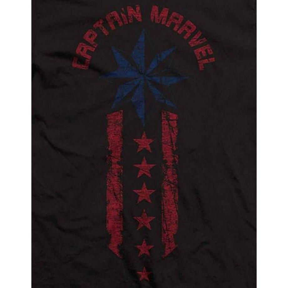 Captain Marvel Stars & Stripes T-Shirt  