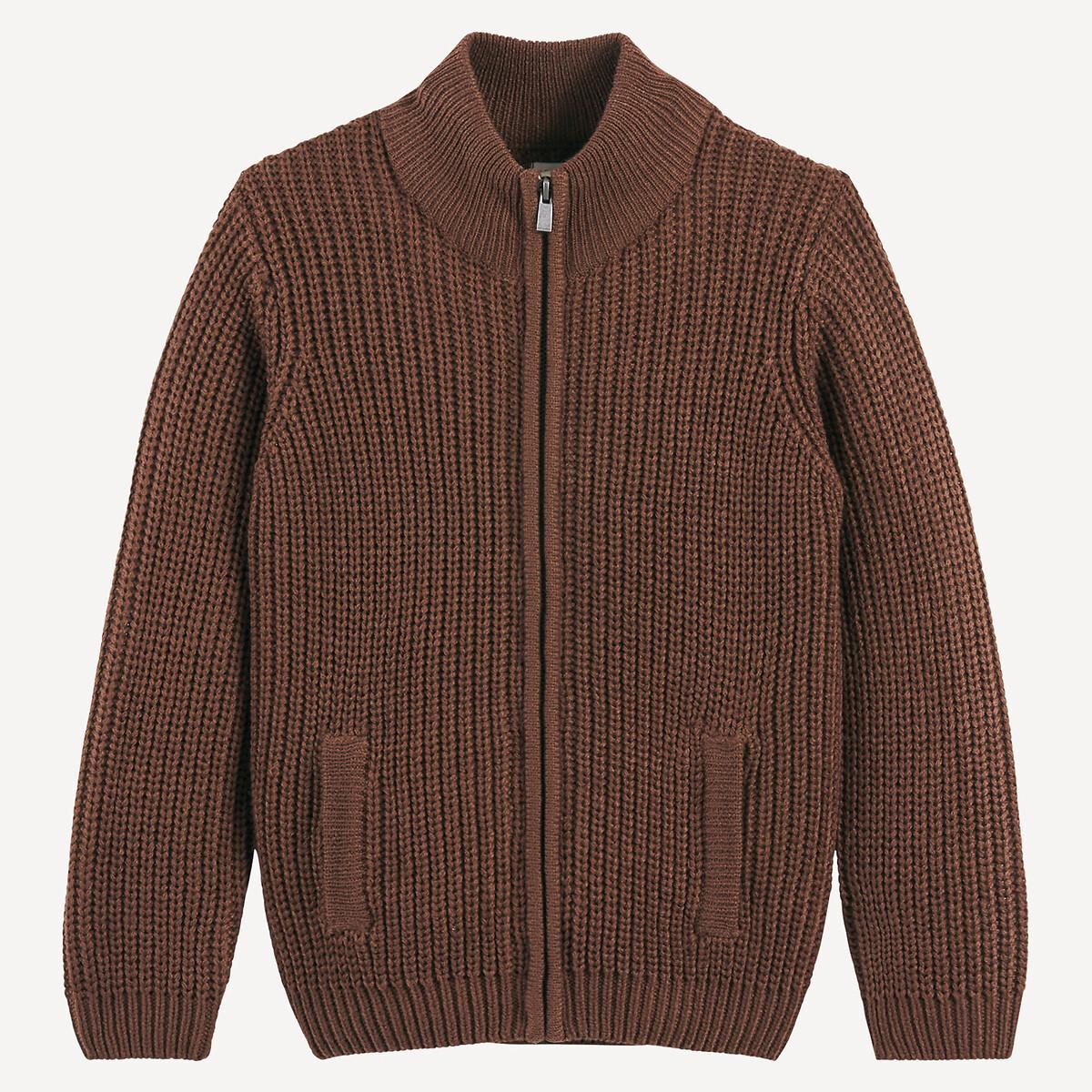 La Redoute Collections  Gilet col montant zippé 