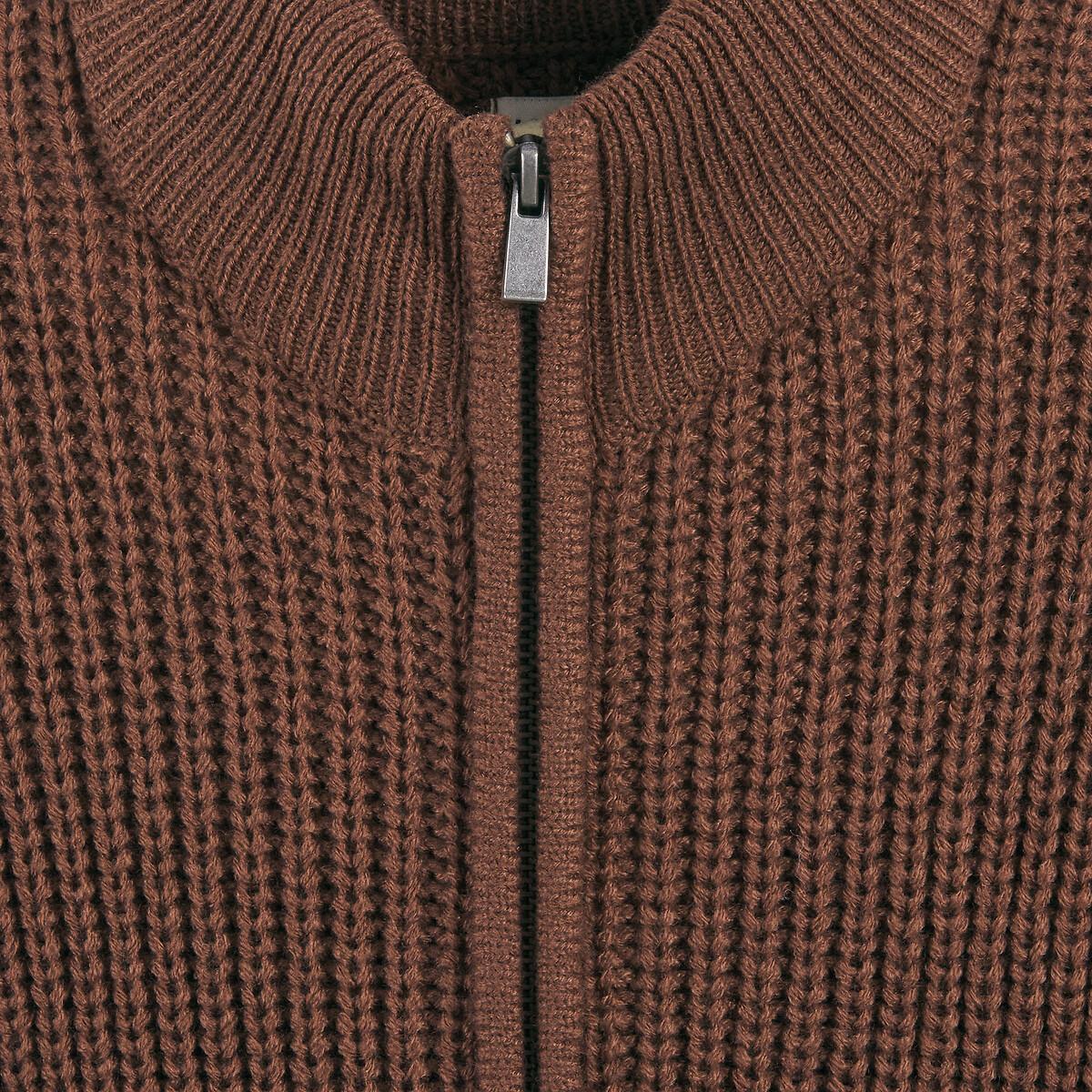 La Redoute Collections  Gilet col montant zippé 