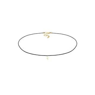 Elli  Halskette Choker Blitz Nylonkette 925 Silber 