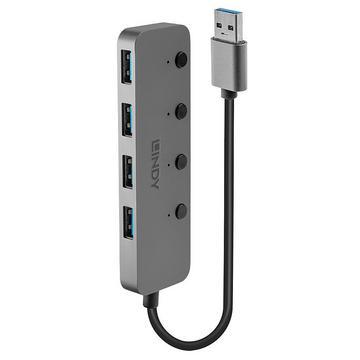 43309 Schnittstellen-Hub USB 3.2 Gen 1 (3.1 Gen 1) Type-A 5 Mbits Grau