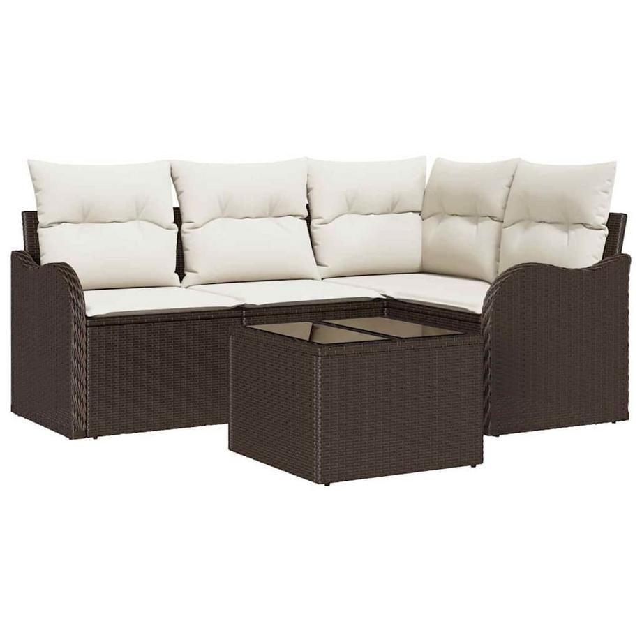 VidaXL Gartensofa-set poly-rattan  