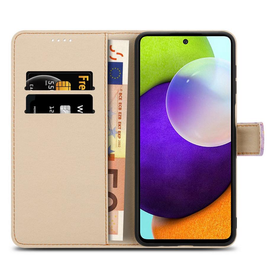 Cadorabo  Housse compatible avec Samsung Galaxy A52 (4G / 5G) / A52s - Coque de protection avec fermeture magnétique, fonction de support et compartiment pour carte 