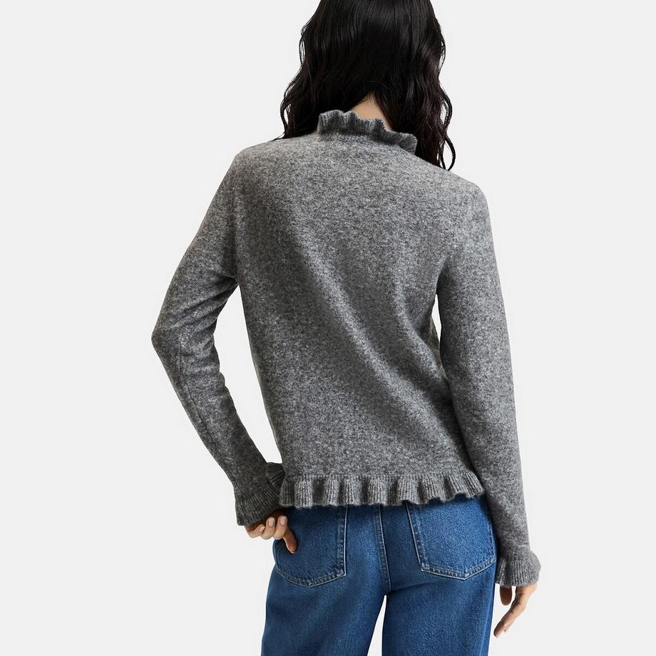 La Redoute Collections Pullover mit Rüschen  