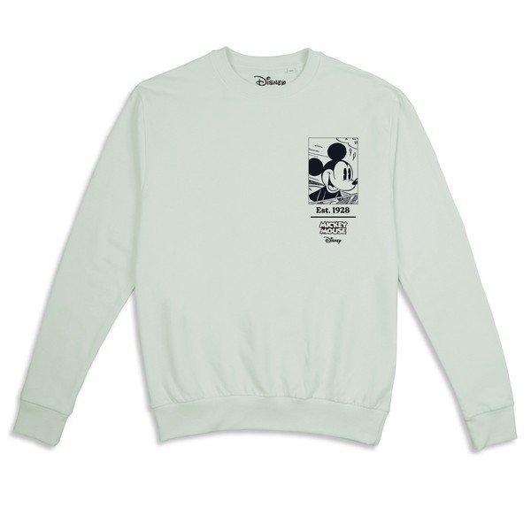 Image of Comic Book Mickey Sweatshirt Damen Grau S