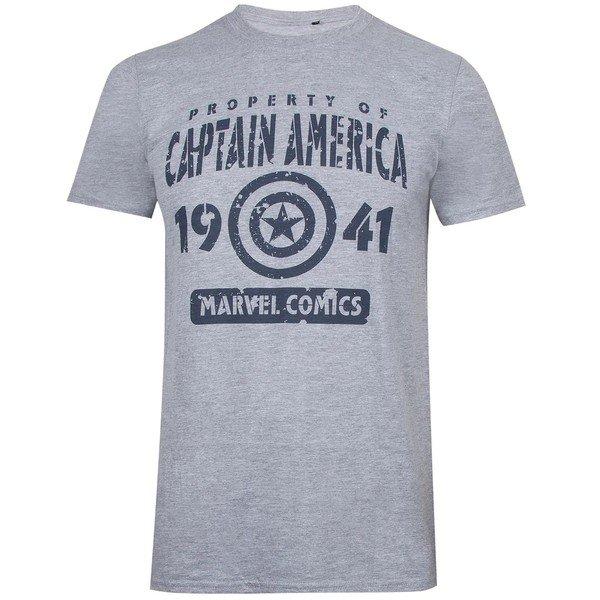 MARVEL  Tshirt PROPERTY OF CAPTAIN AMERICA 