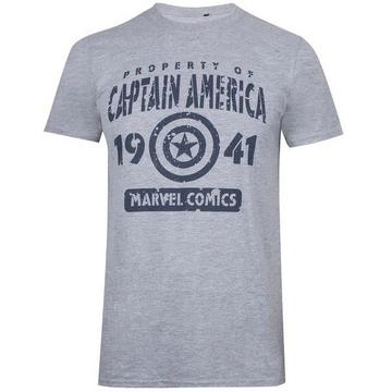 Tshirt PROPERTY OF CAPTAIN AMERICA