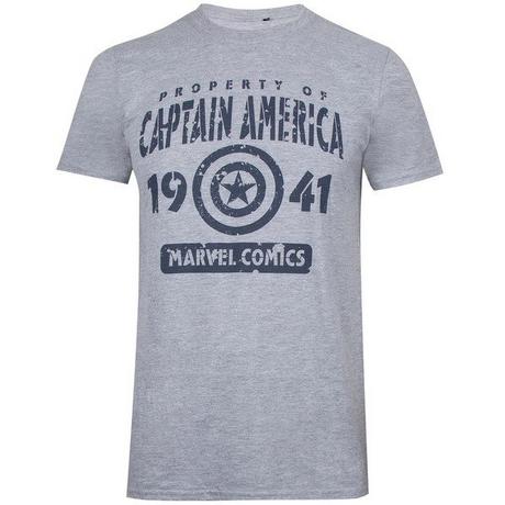 MARVEL  Tshirt PROPERTY OF CAPTAIN AMERICA 