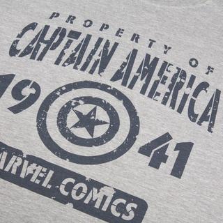 MARVEL  Tshirt PROPERTY OF CAPTAIN AMERICA 