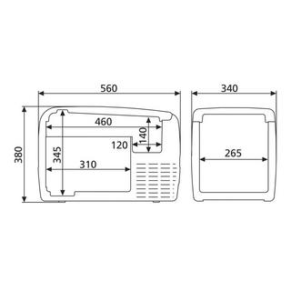 Dometic Germany  Frigorifero con freezer 