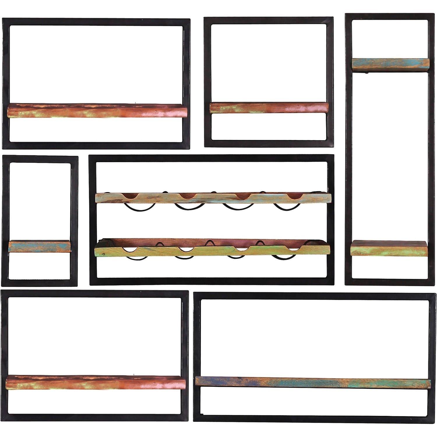 Image of Wandregal River bunt 120x25x110 (7-tlg) Wandregal River bunt 120x25x110 (7-tlg)