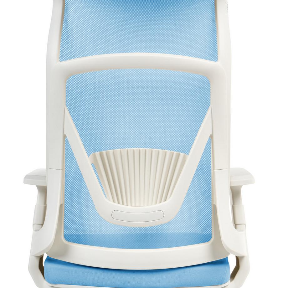 Beliani Chaise de bureau en Tissu maillé  BARD  