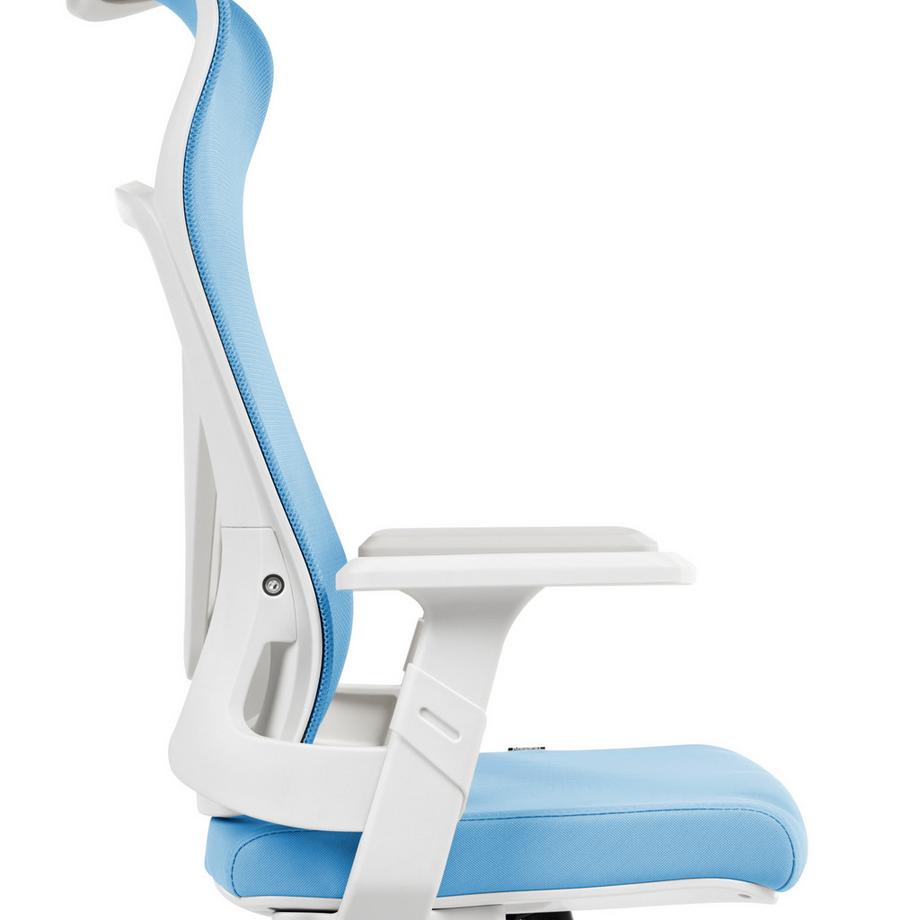 Beliani Chaise de bureau en Tissu maillé  BARD  