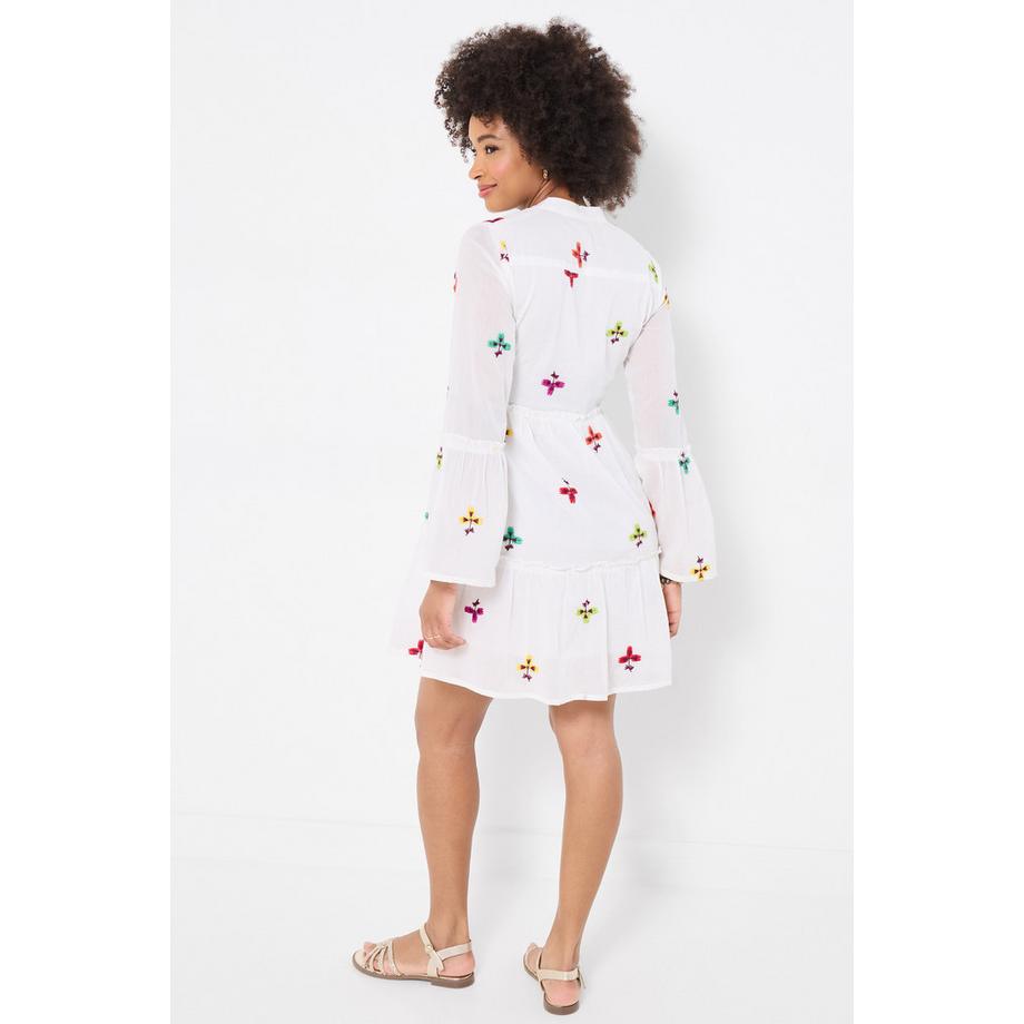 Joe Browns Besticktes Boho Tunika Kleid mit Quastendetail  