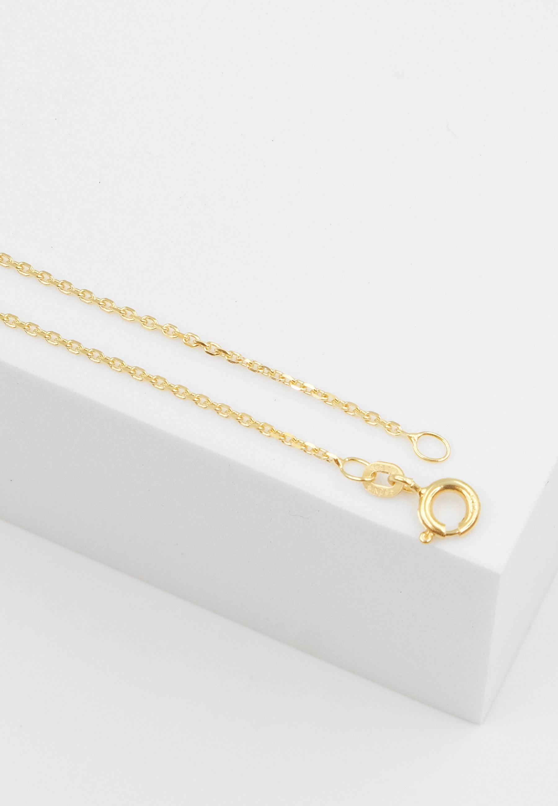 MUAU Schmuck  Collier Anker Gelbgold 585, 1.2mm, 40cm 