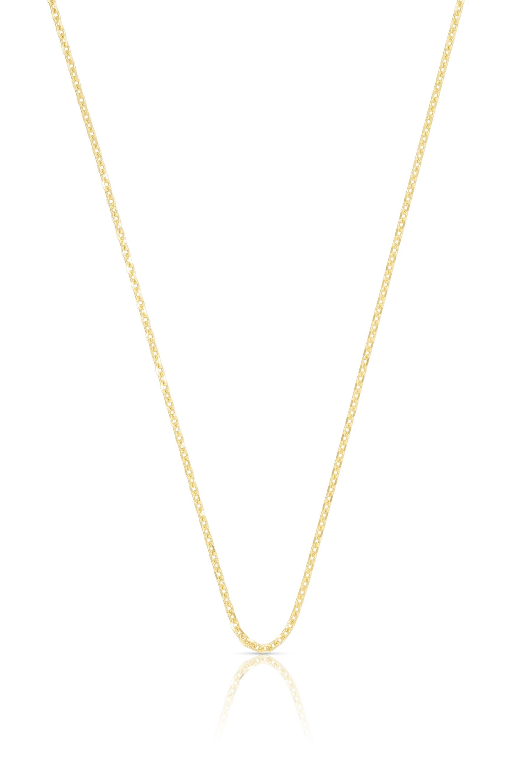 MUAU Schmuck  Collier Anker Gelbgold 585, 1.2mm, 40cm 