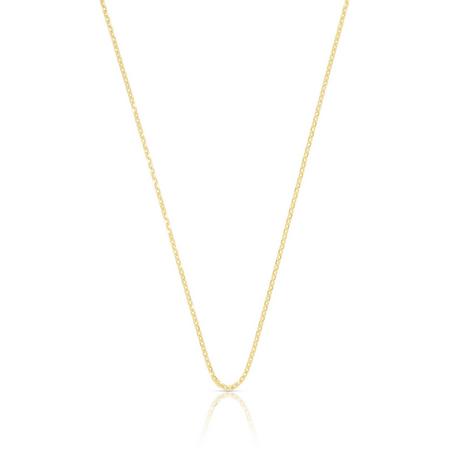 MUAU Schmuck  Collier Anker Gelbgold 585, 1.2mm, 40cm 