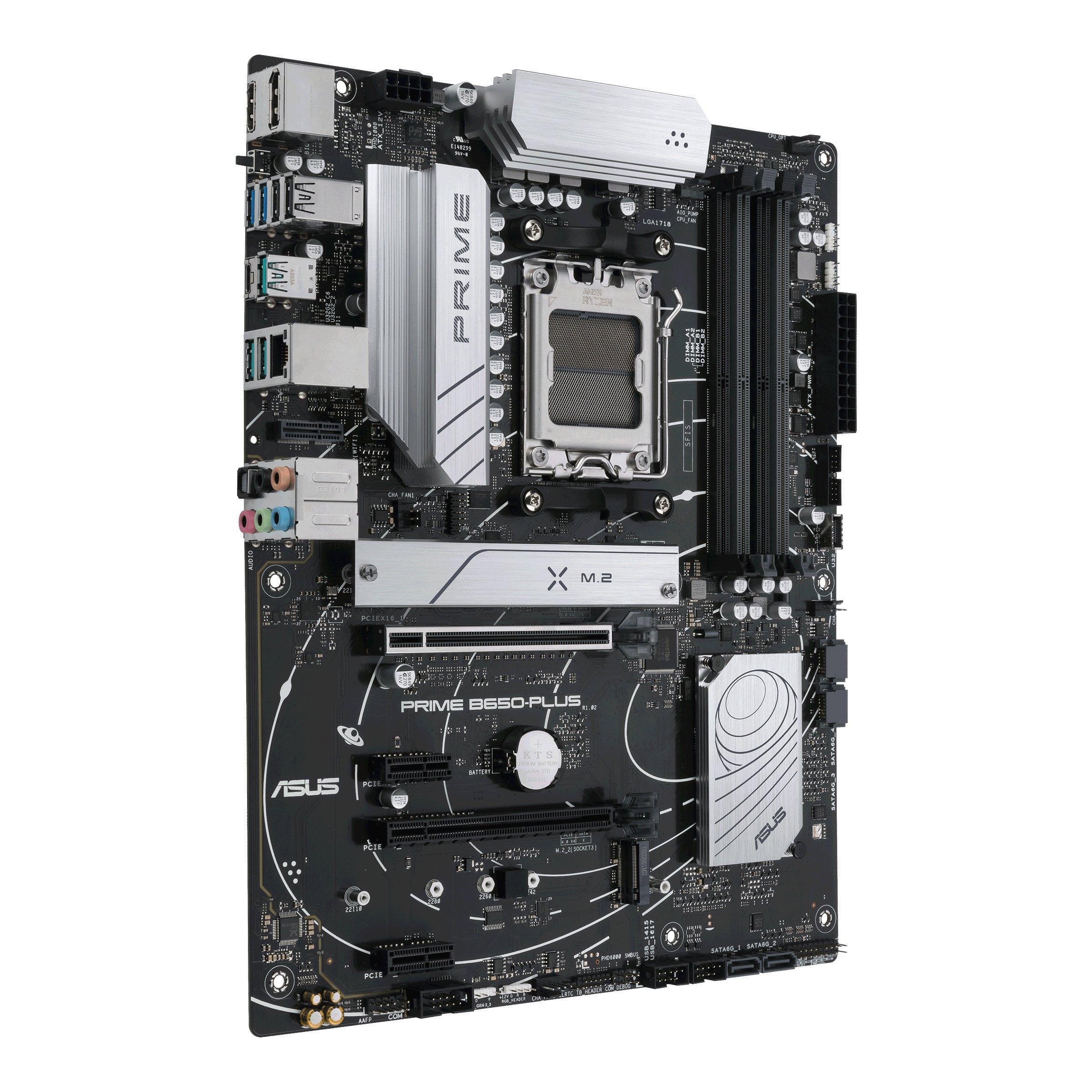 ASUS  PRIME B650-PLUS AMD B650 Presa di corrente AM5 ATX 