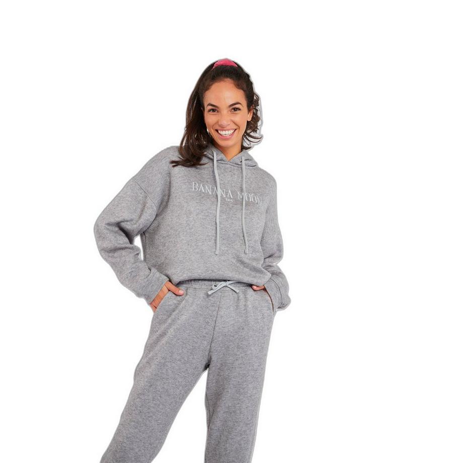 BANANA MOON Bradley Creamy Felpa Oversize con Cappuccio  